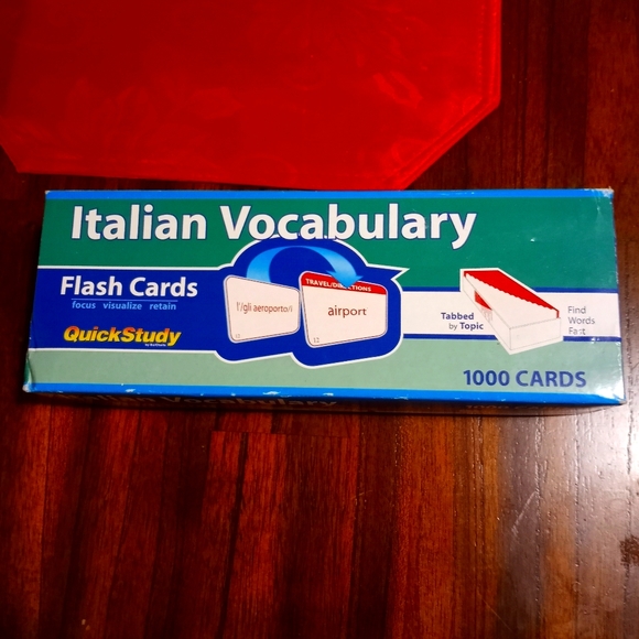 COPY - Italian flash cards - Picture 1 of 2